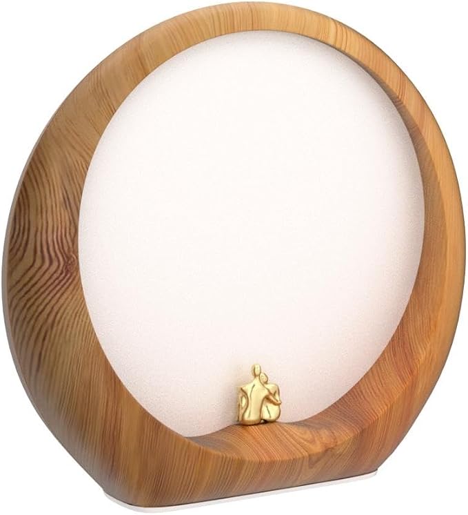 Wood Grain-Red Moon