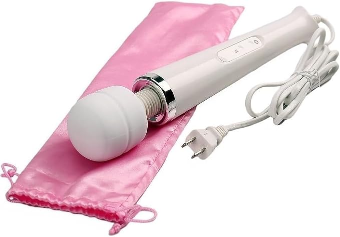 White Big and Pink Massage Tool