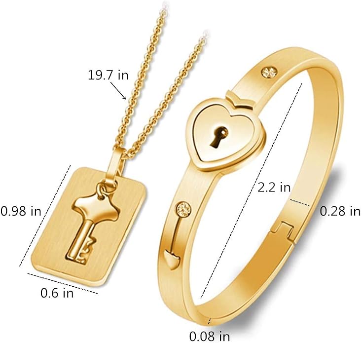 gold heart bangle