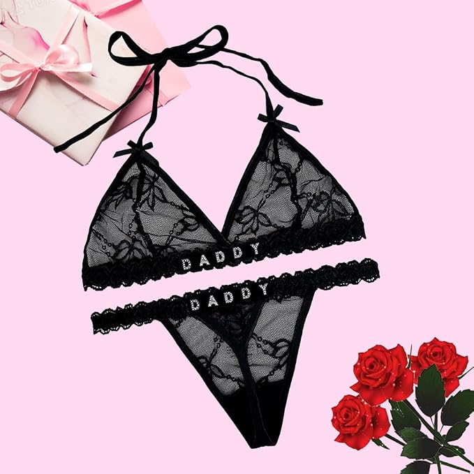 Red Bra Set XL Dad