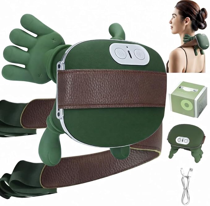 Green & Silvery Button