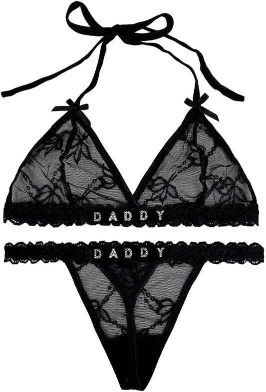 Black Bra Set Dad M