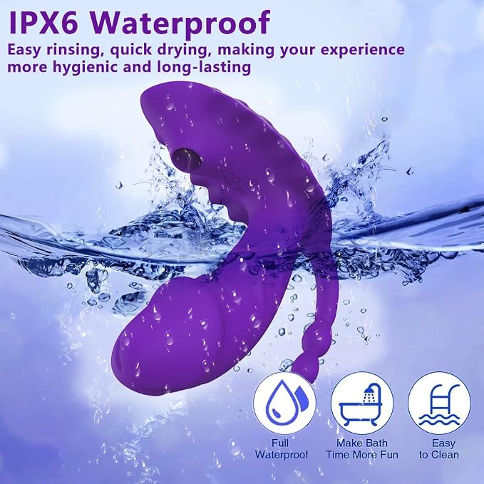 Purple Suction Vibrator