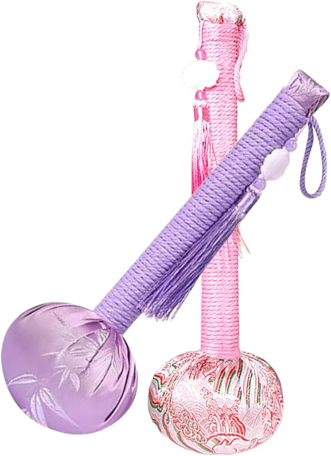 Bamboo Leaf Purple / Auspicious Cloud Pink