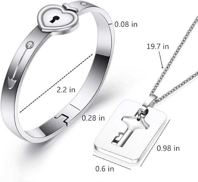 silver heart bangle