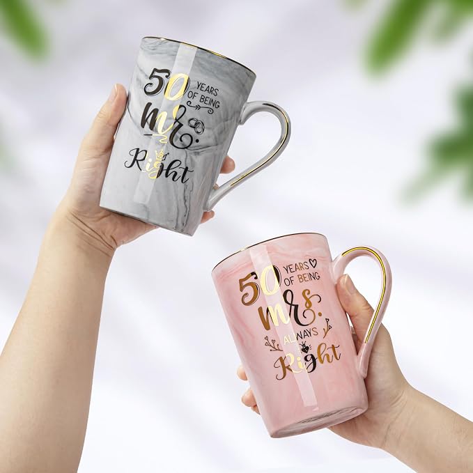 Pink, Grey - 50 Years Couple