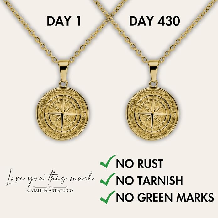 18k Gold Finish
