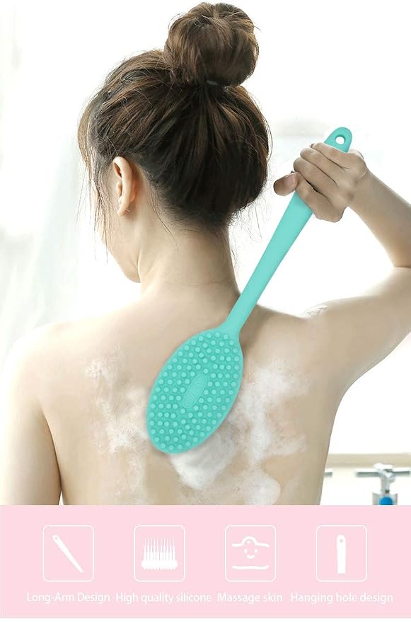 1pcs Red-long Handle