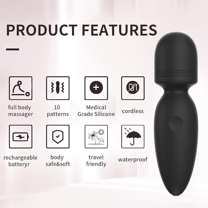 Mini Black Massager