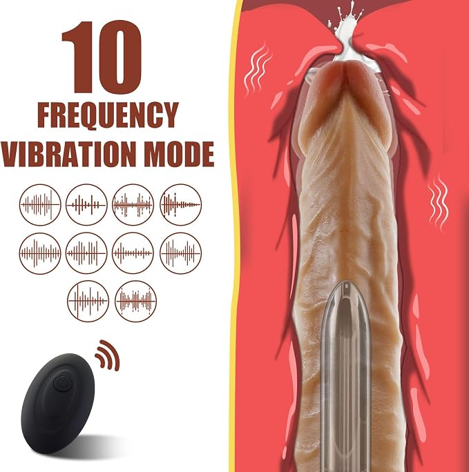 Dildo Vibrator With Remote