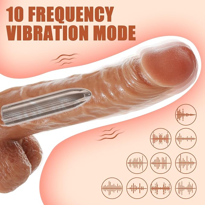 Strap on Dildo Vibrator Without Remote