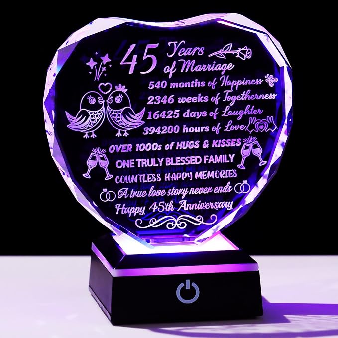 45th Wedding Anniversary
