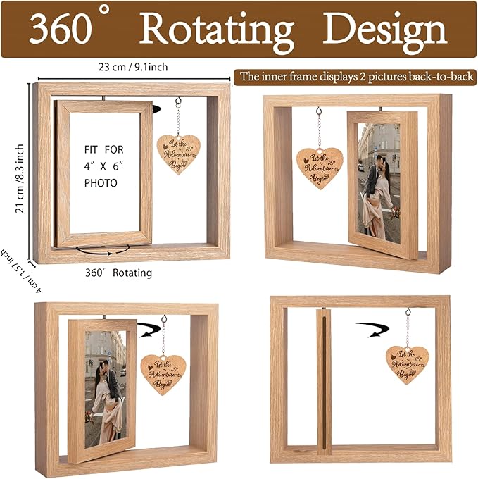 Romantic Engagement Picture Frames