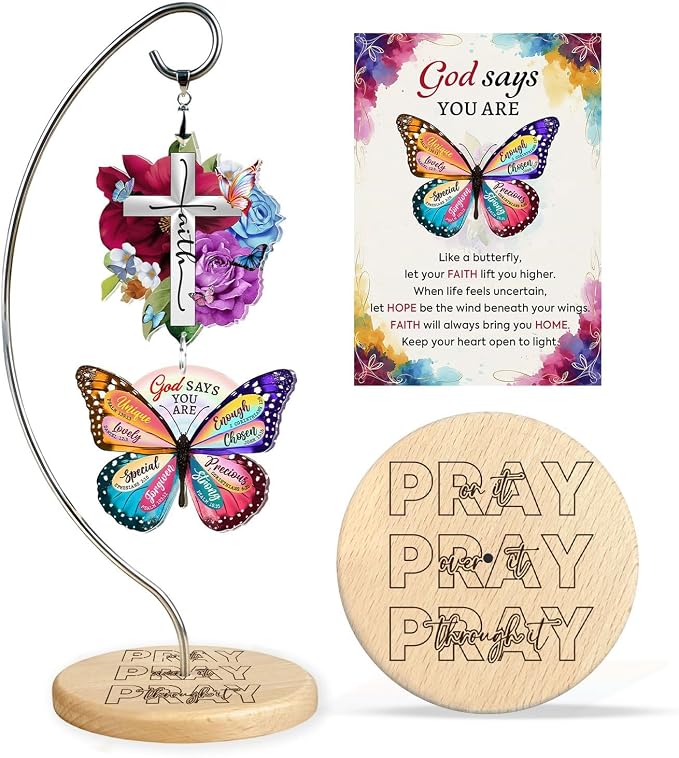 04 - Cross Faith Rose Butterfly God Says