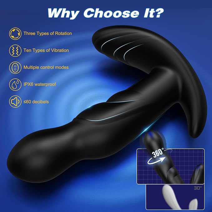 Anal Vibrator-black