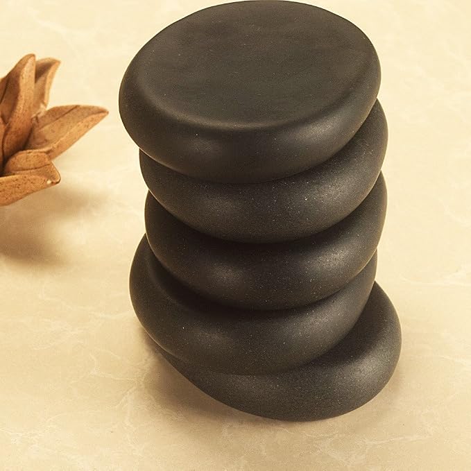 Black Volcanic Stone