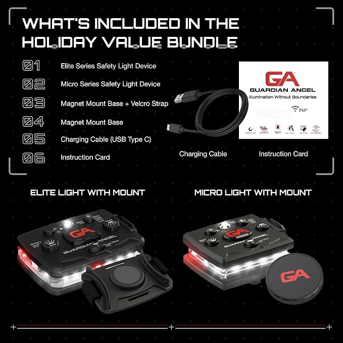 White/Red (Elite) + White/Red (Micro)