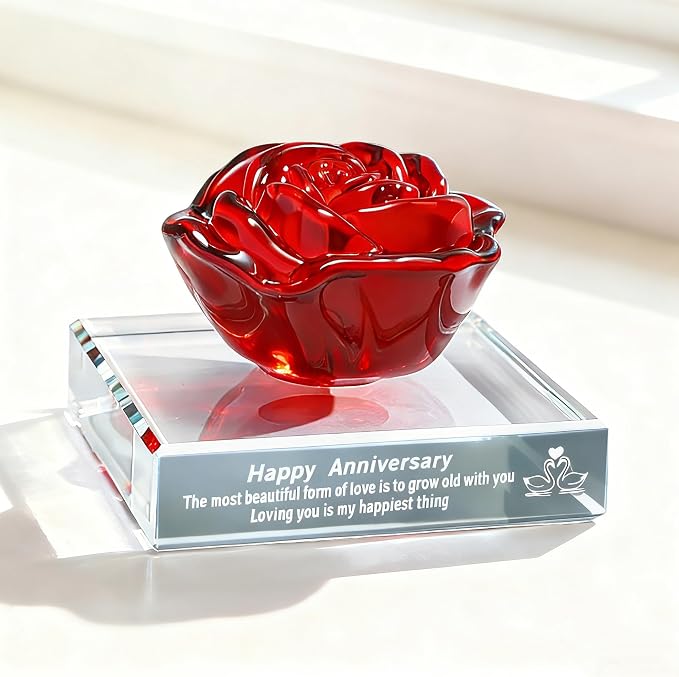 Happy Anniversary - Bright Red