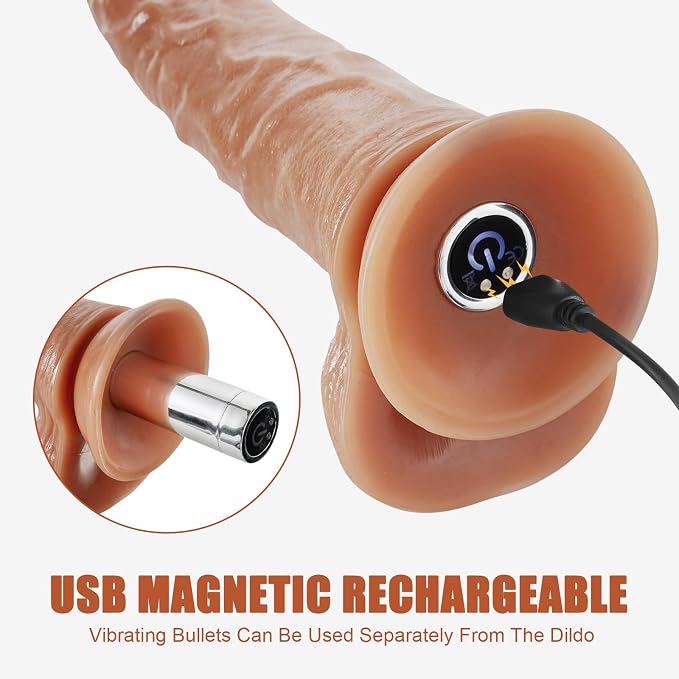 Strap on Dildo Vibrator Without Remote