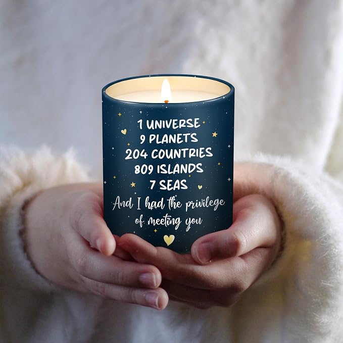 Blue Universe Candle