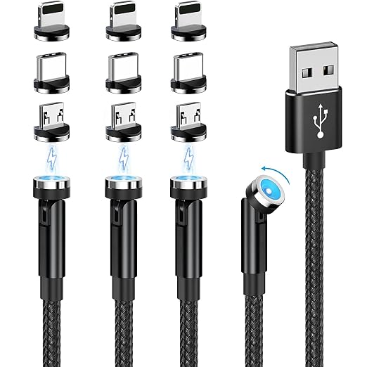 Tips Rotatable 1/1/2/2m (Black)