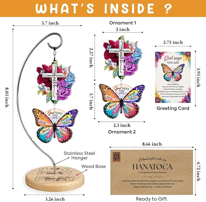 04 - Cross Faith Rose Butterfly God Says