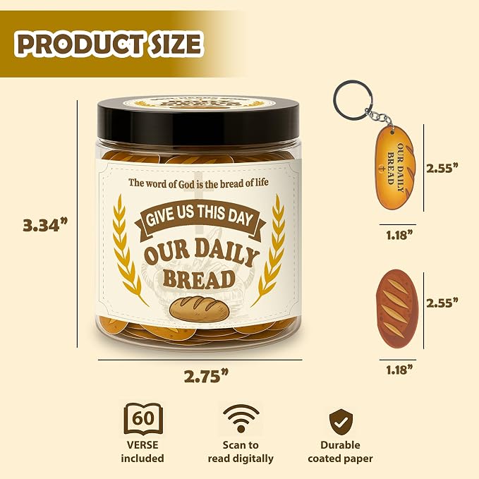 Bible Bread Jar