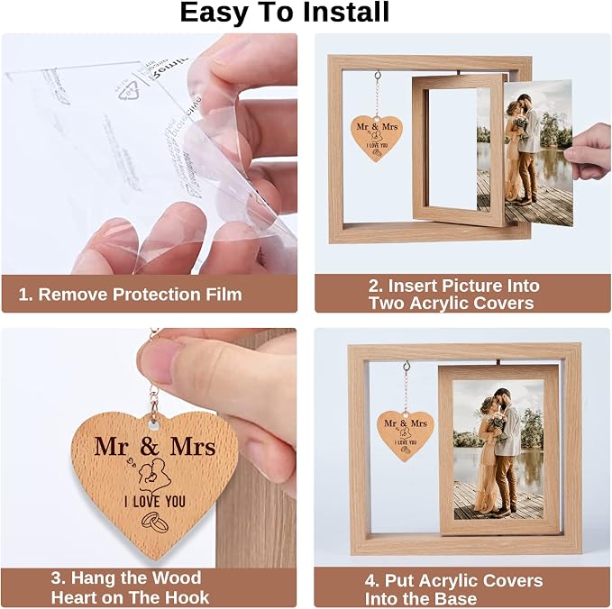 Romantic Marry Picture Frame