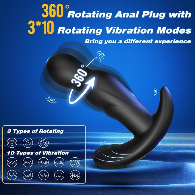 Anal Vibrator-black