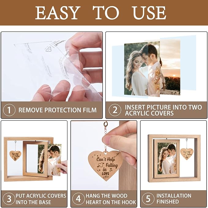 Romantic Anniversary Picture Frame