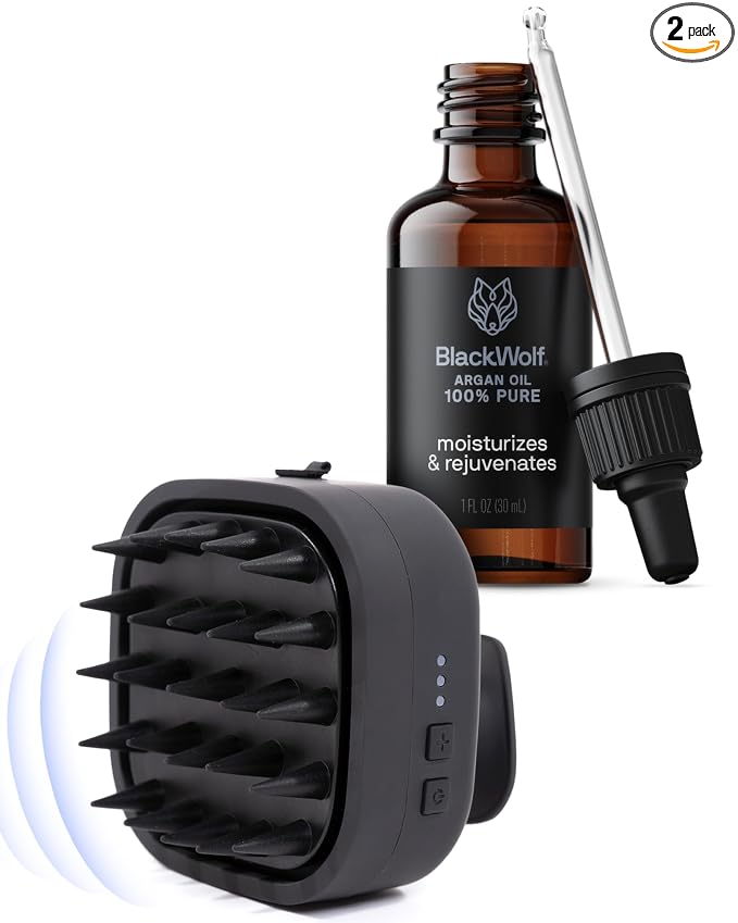 Black Sonic Scalp + Argan Oil