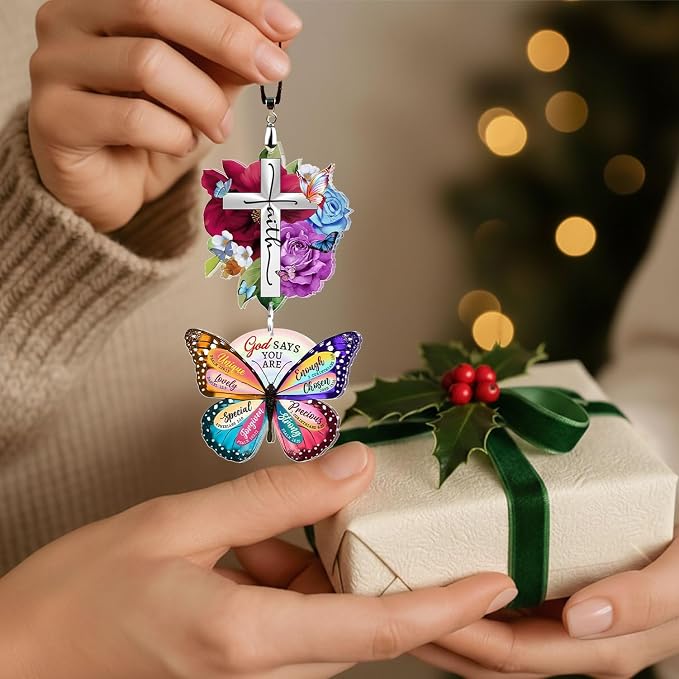 04 - Cross Faith Rose Butterfly God Says