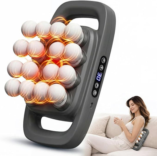 16 Head Massager (Grey)