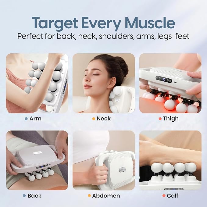16 Head Massager (White)