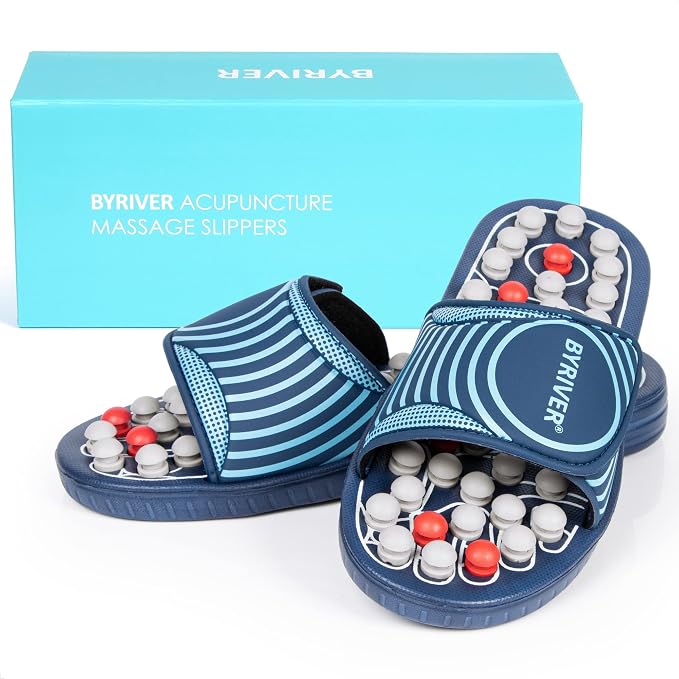 Blue Spring Slippers