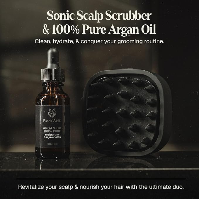 Black Sonic Scalp + Argan Oil