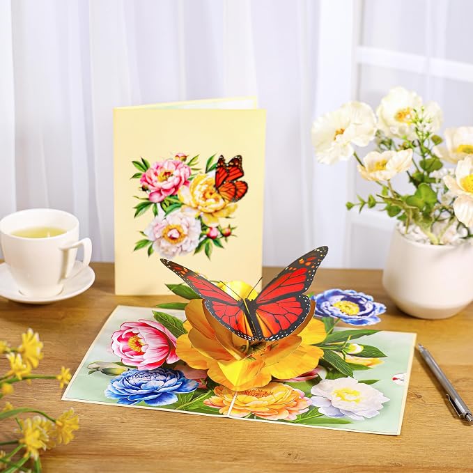 Butterfly and Peony
