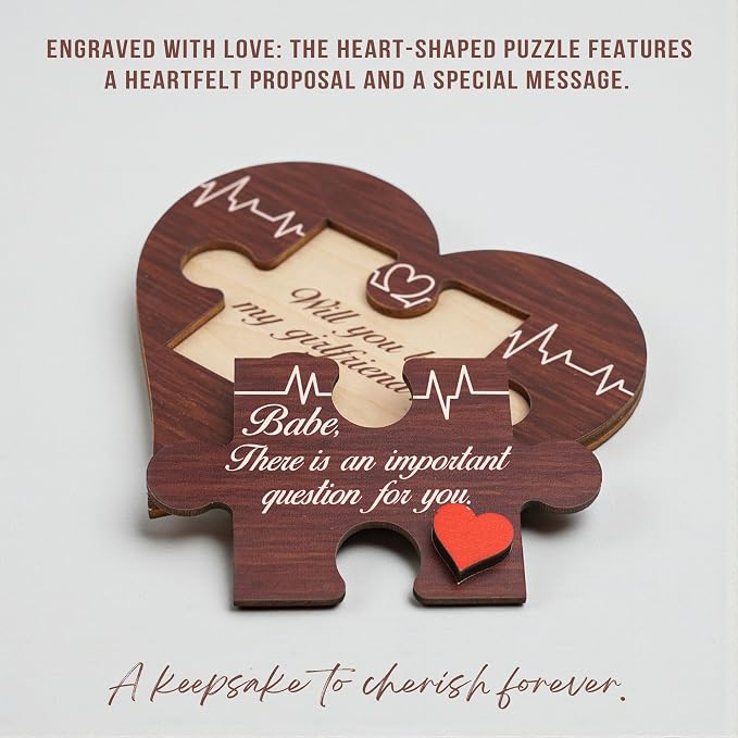Will You Be My Girlfriend Plaque