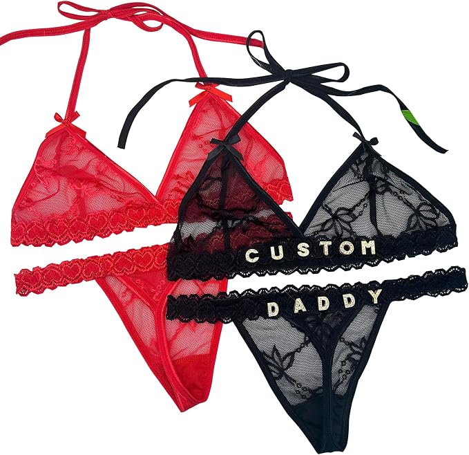Lingerie-custom Your Name