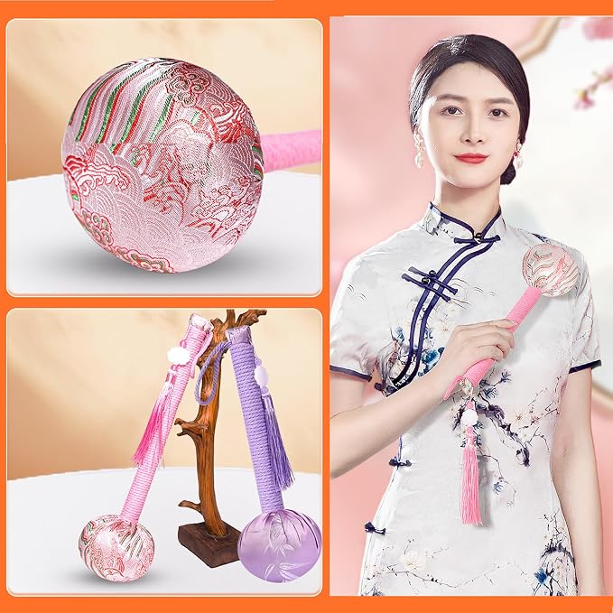 Bamboo Leaf Purple / Auspicious Cloud Pink
