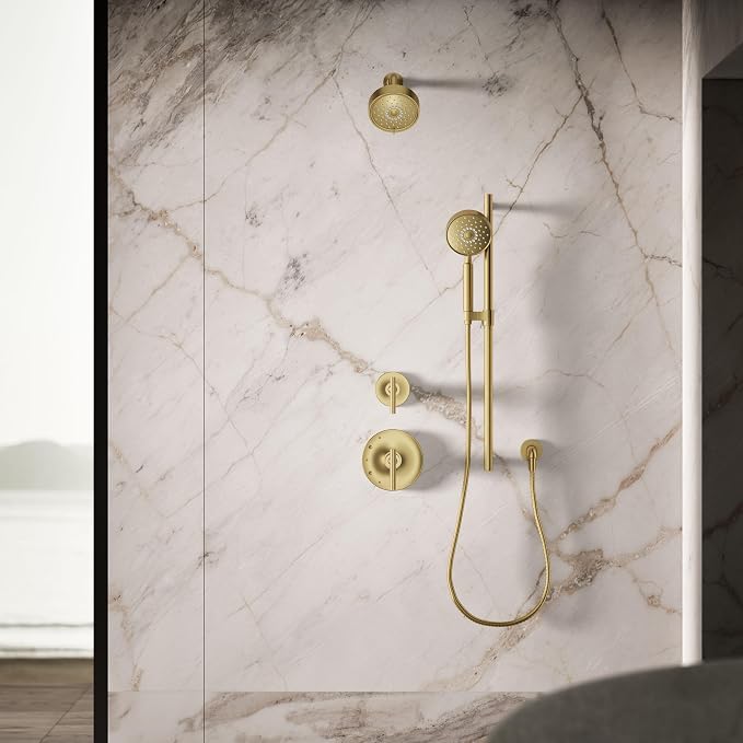 Vibrant Brushed Moderne Brass