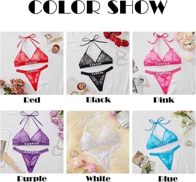 Lingerie-custom Your Name
