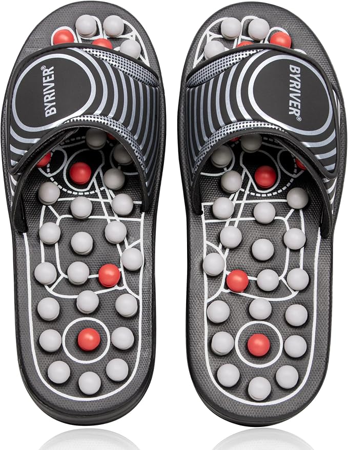 Black Spring Slippers