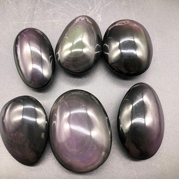 Rainbow Eye Black Obsidian