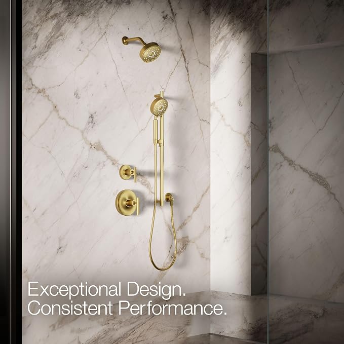 Vibrant Brushed Moderne Brass