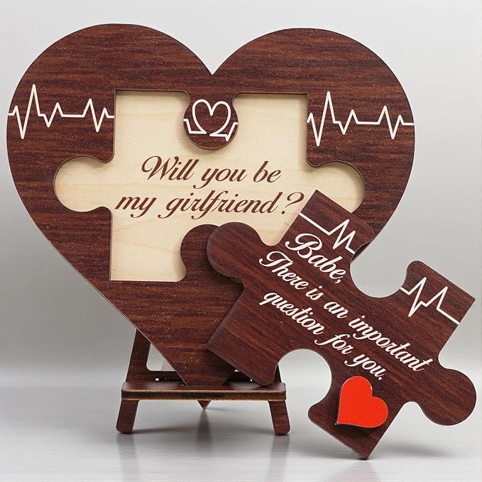 Will You Be My Girlfriend Plaque