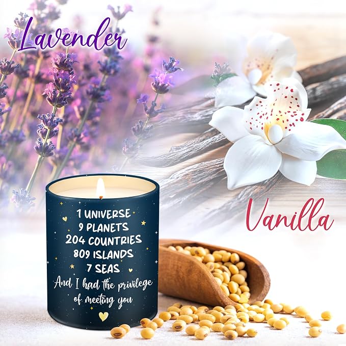 Blue Universe Candle
