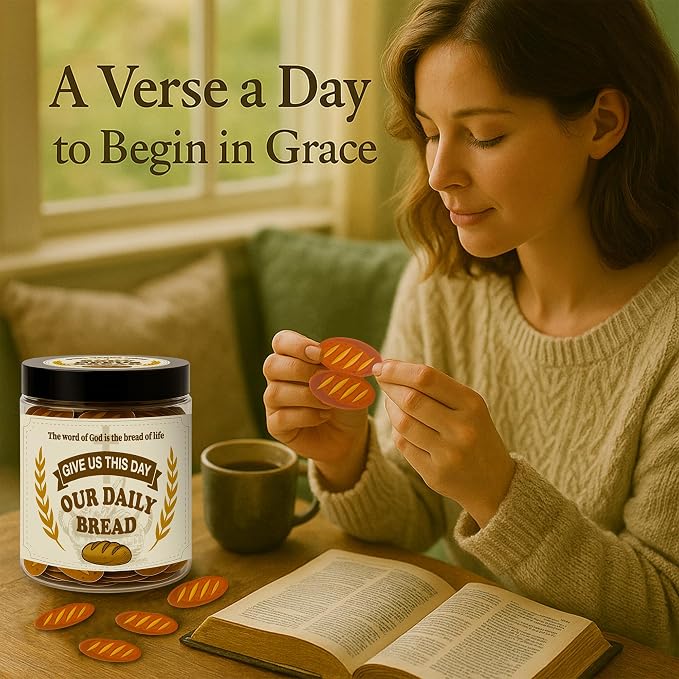 Bible Bread Jar