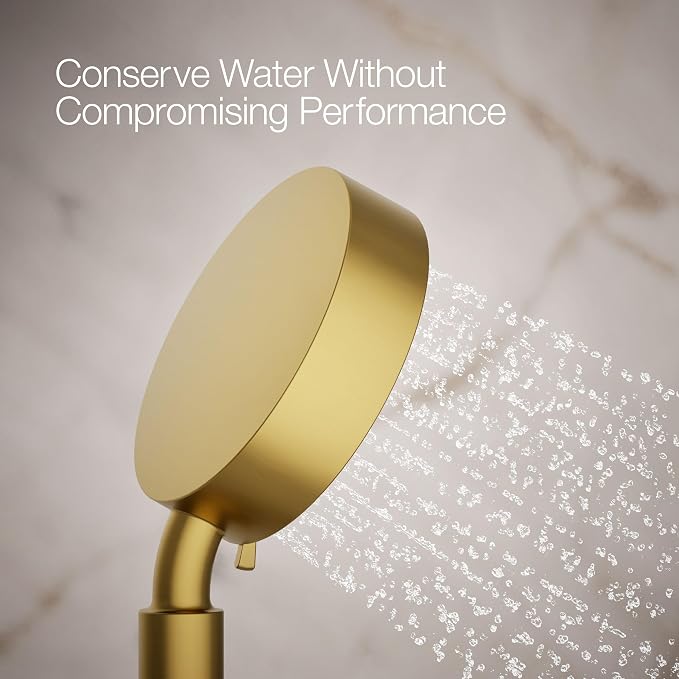 Vibrant Brushed Moderne Brass