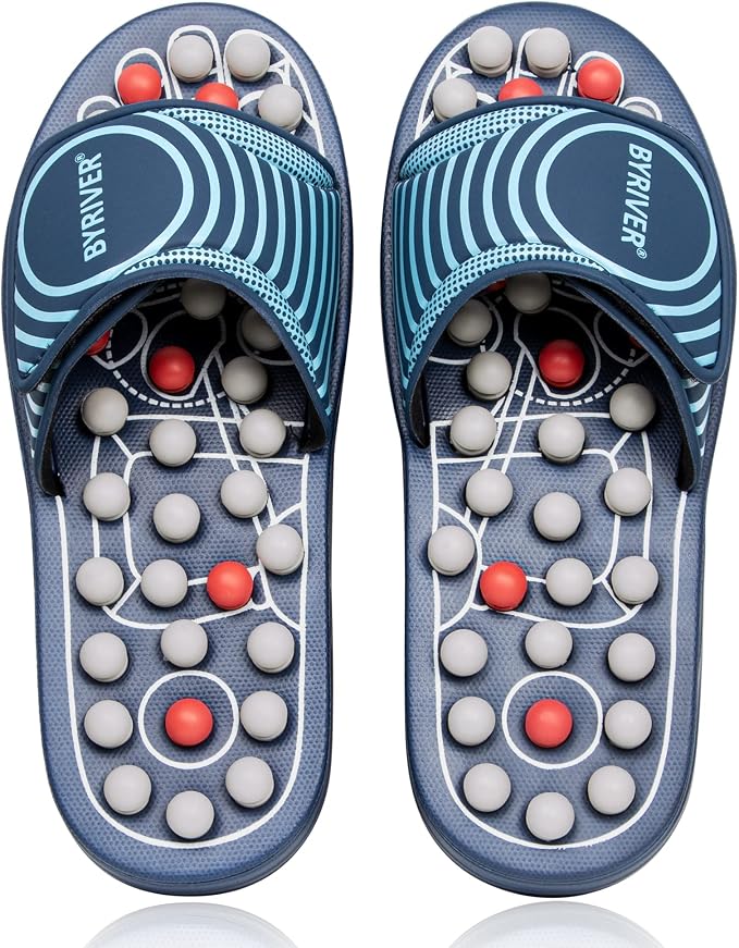 Blue Spring Slippers